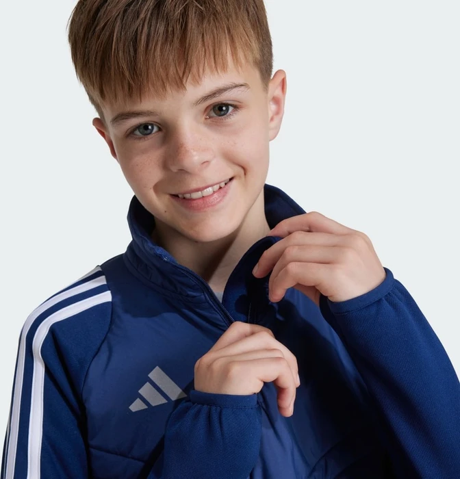 adidas Tiro 24 Winterized Funktionsshirt langarm team navy blue 2/white (Junior)