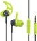 Hama In-Ear-Stereo-Ohrhörer "Action" grau/grün Vorschaubild