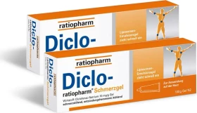 Diclo-ratiopharm Schmerzgel, 200g (2x 100g)
