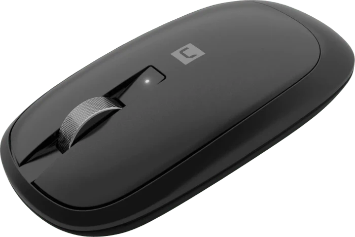 Natec Lark Silent Wireless Mouse grau, USB/Bluetooth