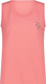 CMP Frontgrafik Tanktop Funktionsshirt ärmellos coral (Damen)