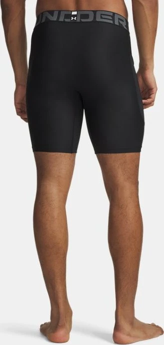 Under Armour HeatGear Armour Laufhose kurz schwarz/weiß (Herren)