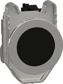 Schneider Electric Drucktaster komplett Harmony XB4F 30mm 1S, schwarz
