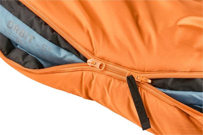 Deuter Orbit -5° SL Mumienschlafsack mandarine/slateblue