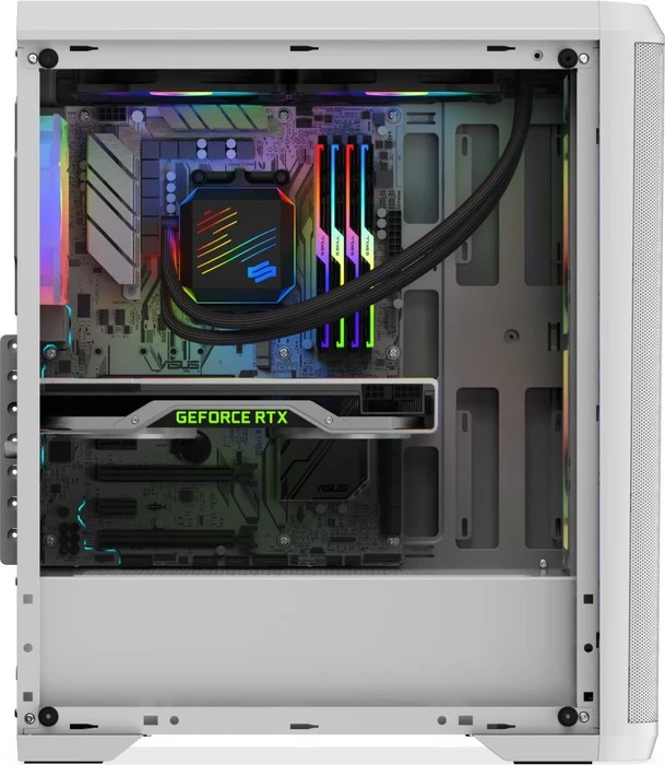 Endorfy SilentiumPC Ventum VT4V Evo TG ARGB White, Glasfenster
