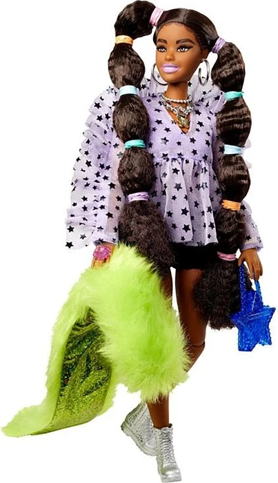 Mattel Barbie - Extra Teddy Top & Furry Shrug with Pet