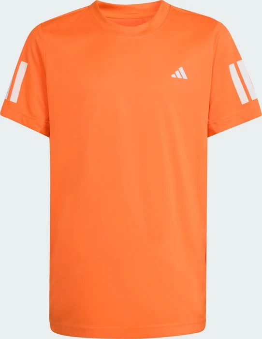 adidas Club Tennis 3-Streifen Funktionsshirt kurzarm pure orange (Junior)