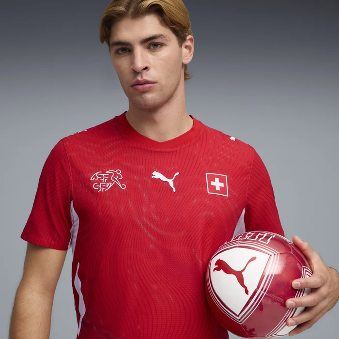 Puma FIFA WM 2026 Schweiz Authentic Heimtrikot kurzarm (Herren)