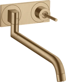 Hansgrohe Axor Uno Wandarmatur brushed bronze