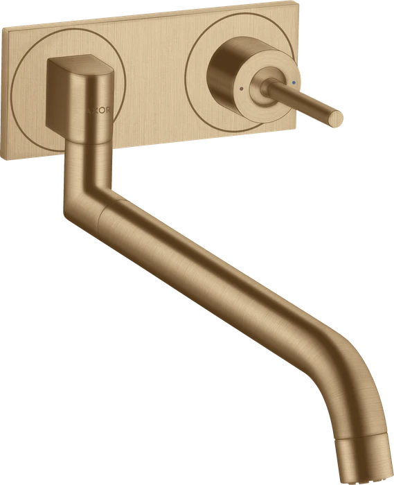 Hansgrohe Axor Uno Wandarmatur brushed bronze