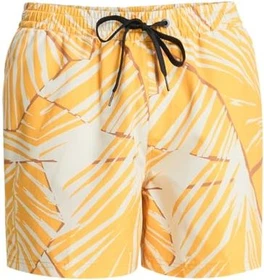 Quiksilver Everyday Printed Volley 15" Badeshorts mineral yellow/natural geo (Herren)