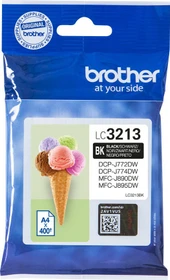 Brother Tinte LC3213BK schwarz