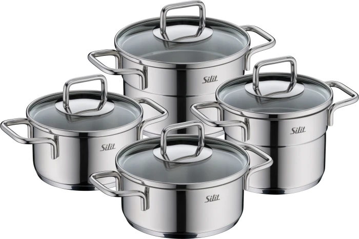 WMF Silit Extra Cook Mini Topf-Set, 4-tlg.