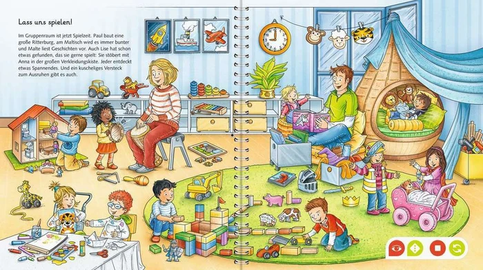 Ravensburger tiptoi Buch: Mein Wörter-Bilderbuch: Kindergarten