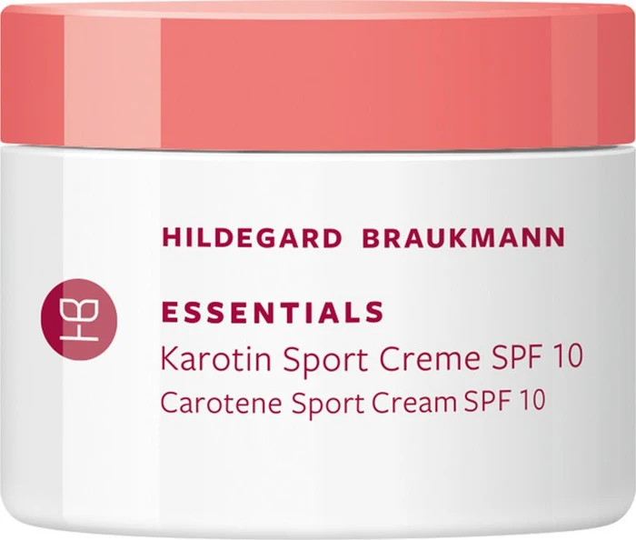 Hildegard Braukmann Essentials Karotin Sport Creme LSF10, 50ml