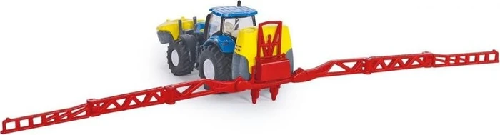 SIKU Farmer New Holland Kverneland mit Pflanzenschutzs