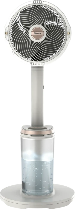 Shark Flex Breeze Pro Mist Standventilator/Luftkühler/Tischventilator weiß