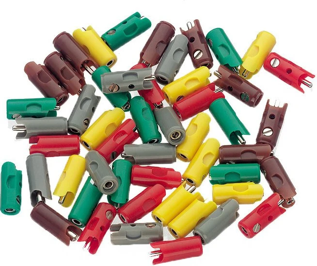 Märklin - Zubehör - Stecker- und Muffen Packung 100 Stk.