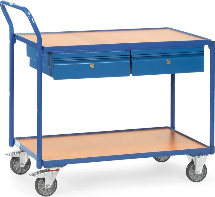 fetra Tischwagen leicht blau