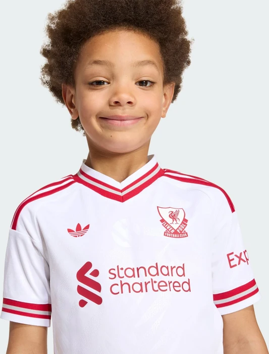 adidas Liverpool FC 2026/2027 Auswärtsausrüstung kurzarm (Junior)