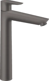 Hansgrohe Talis E Einhebel-Waschtischmischer 240 ohne Ablaufgarnitur brushed black chrome