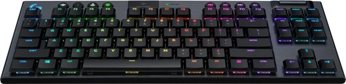 Logitech G915 TKL Carbon, LEDs RGB, schwarz, GL Tactile, USB/Bluetooth, DE