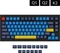 Keychron Q1/Q2/K2 OEM Dye-Sub Keycap-Set Beach, Kunststoff (PBT), Beach, gelb/blau, 97 Tasten (83+14), ANSI-US Vorschaubild