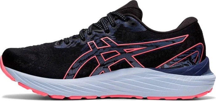Asics Gel-Cumulus 23 black/blazing coral (Damen)