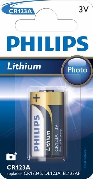 Philips CR123A (CR123/CR17345)