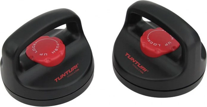 Tunturi Fitness Liegestützgriffe schwarz/grün