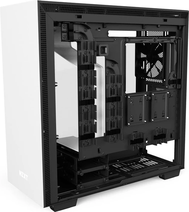 NZXT H700i weiß, Glasfenster