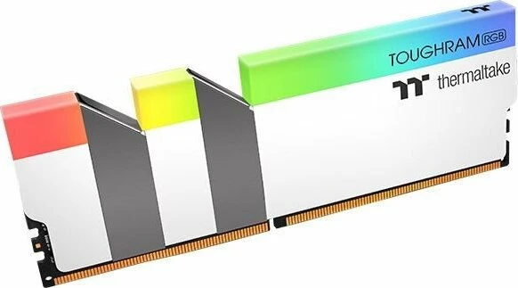 Thermaltake Toughram RGB Memory White UDIMM 16GB Kit, DDR4-3200, CL16-18-18-38