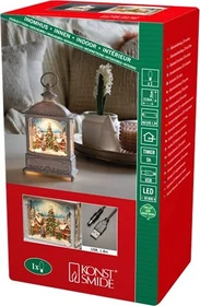 Konstsmide Motiv Wasserlaterne klein 25cm LED 1x warmweiß