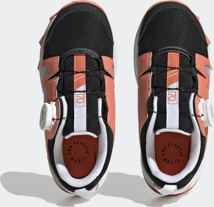 adidas Terrex Agravic BOA core black/crystal white/impact orange (Junior)