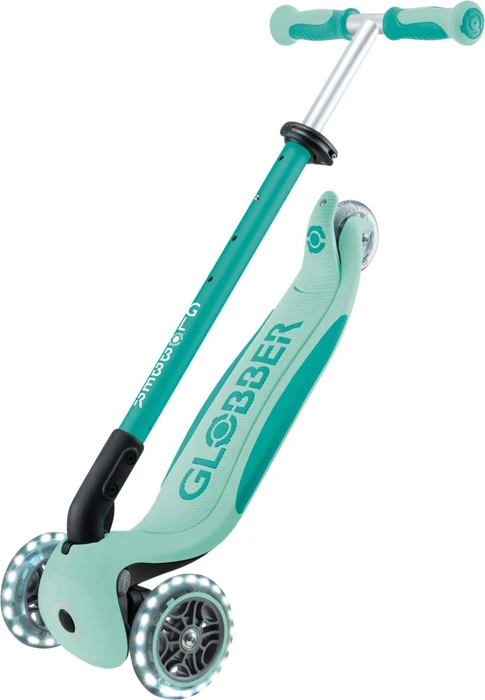 Globber Go Up Deluxe Lights 360° Kickboard mint