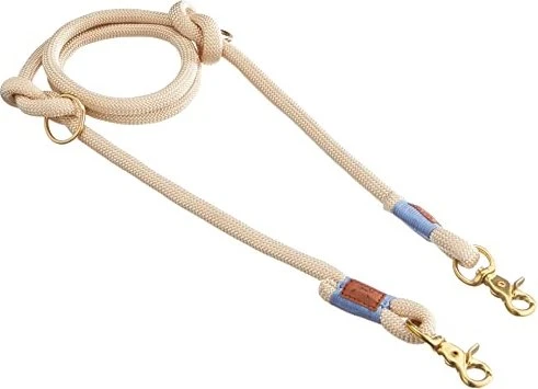 Hunter Sansibar Rantum Verstellbare Führleine für Hunde, , modern, nautisch, 1x200cm, beige