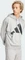 adidas Essentials Big Logo French Terry Hoodie medium grey heather/black (Herren) Vorschaubild