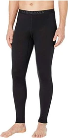 Icebreaker 200 Oasis Leggings Hose lang schwarz (Herren)