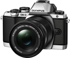 Olympus OM-D E-M10 silber mit Objektiv M.Zuiko digital ED 14-150mm 4.0-5.6 II