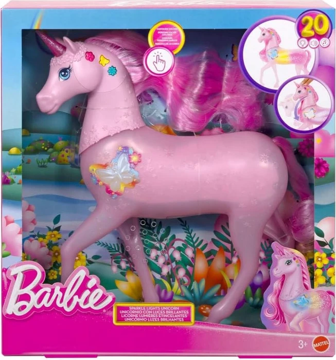 Mattel Barbie - Funkelnd Leuchtendes Einhorn