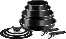 Tefal L15991 Ingenio Easy On Kochgeschirr-Set, 10-tlg.