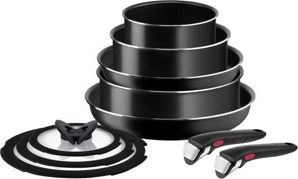 Tefal L15991 Ingenio Easy On Kochgeschirr-Set, 10-tlg.