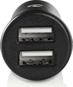 Nedis Auto-Ladegerät 24 W 2x 2.4 A 2x USB-A schwarz