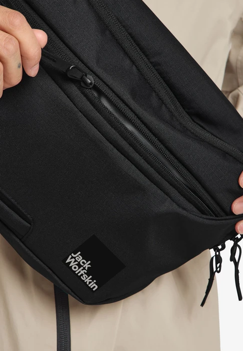 Jack Wolfskin Gutleut Crossbody Bauchtasche schwarz