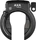 AXA Defender Rahmenschloss, Schlüssel schwarz (556650954405SC)