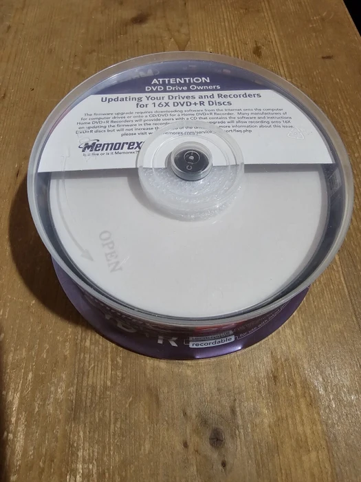 Memorex DVD+R 4.7GB, 16x, 25er Pack, printable