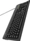 KeySonic KSK-8041U-CR mechanische Full-Size Tastatur, schwarz, mit Kartenleser, USB, DE Vorschaubild