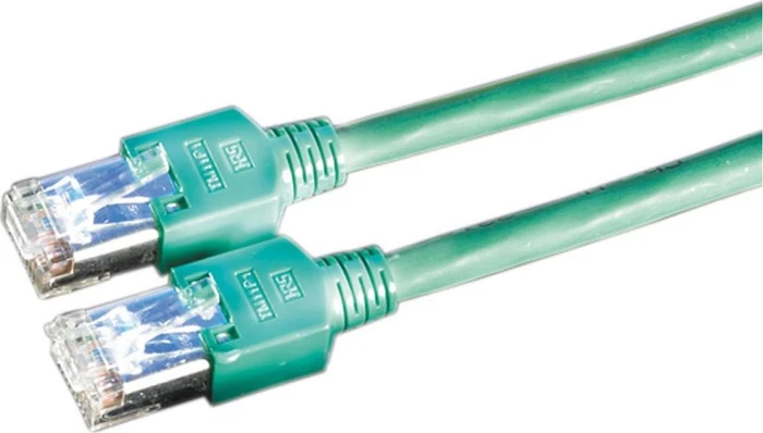 Dätwyler CU 5502 flex PVC TM11 Patchkabel, Cat5e, S/UTP, RJ-45/RJ-45, 2m, grün