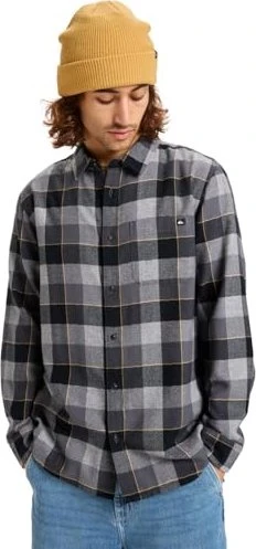 Quiksilver Motherfly Plaid Hemd langarm iron gate/motherfly check (Herren)