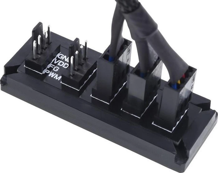 Phobya Lüfterverteiler, 4x 4-Pin